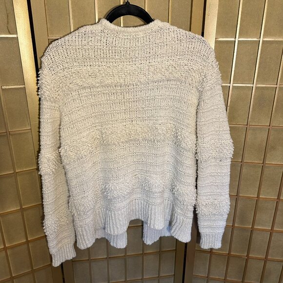 Madewell Bronson Cardigan Sweater Cozy Seashell (Cream/Off-White) Women's Medium - Picture 6 of 6